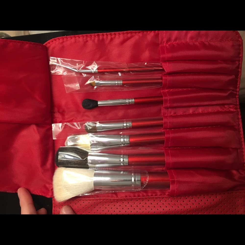 Morphe candy apple brush set